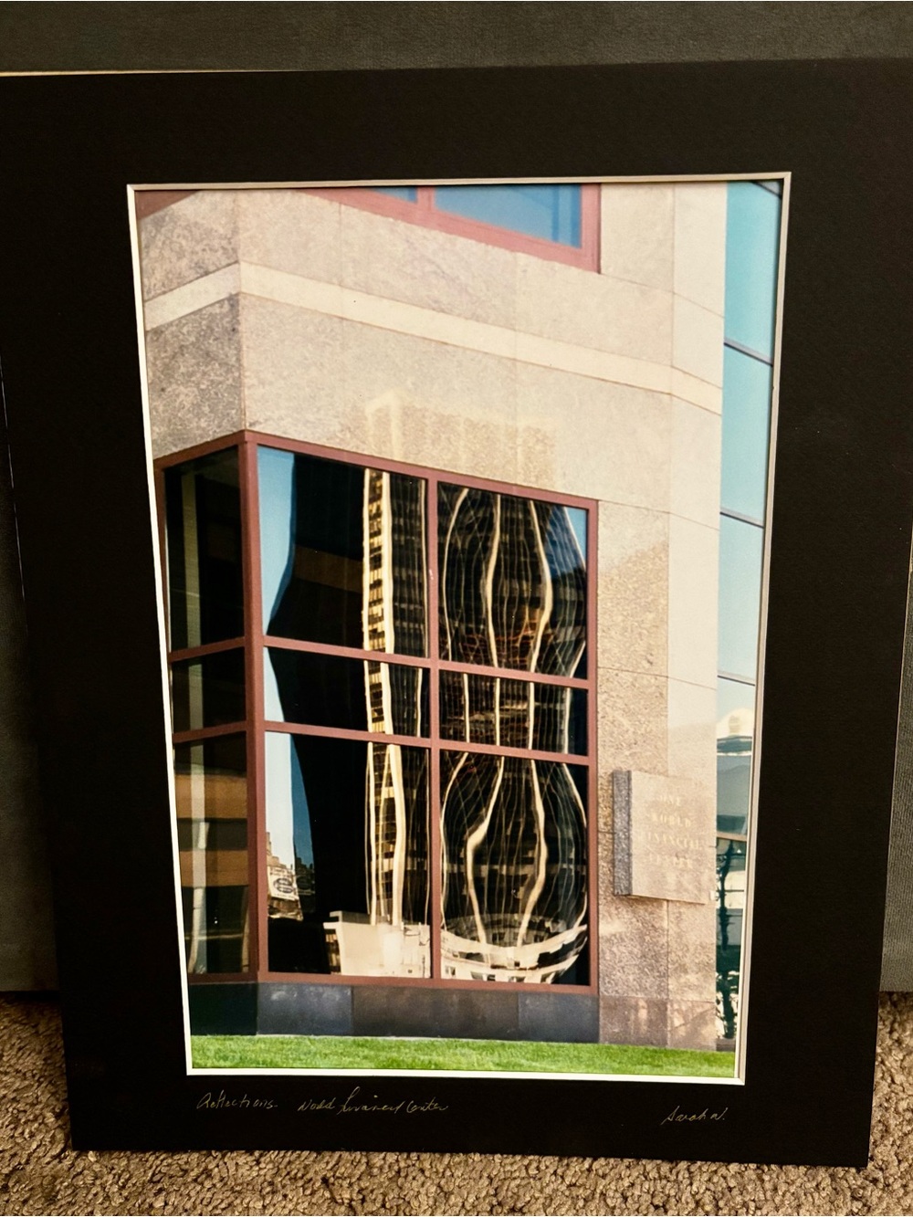 Reflections - The World Financial Center, NYC by photographer Sarah W.